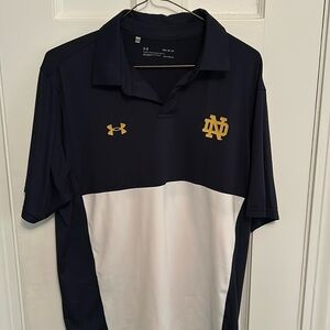 Notre Dame Under Armour Polo